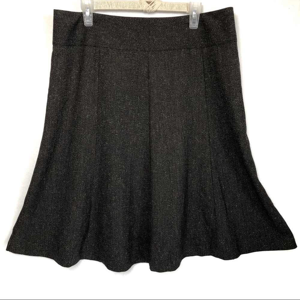 J. Jill | Women’s Speckled Brown A-Line Skirt